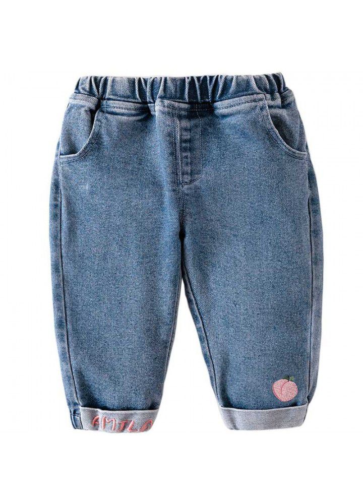 Baby girl jeans autumn new 1-3 years old 2 baby clothes