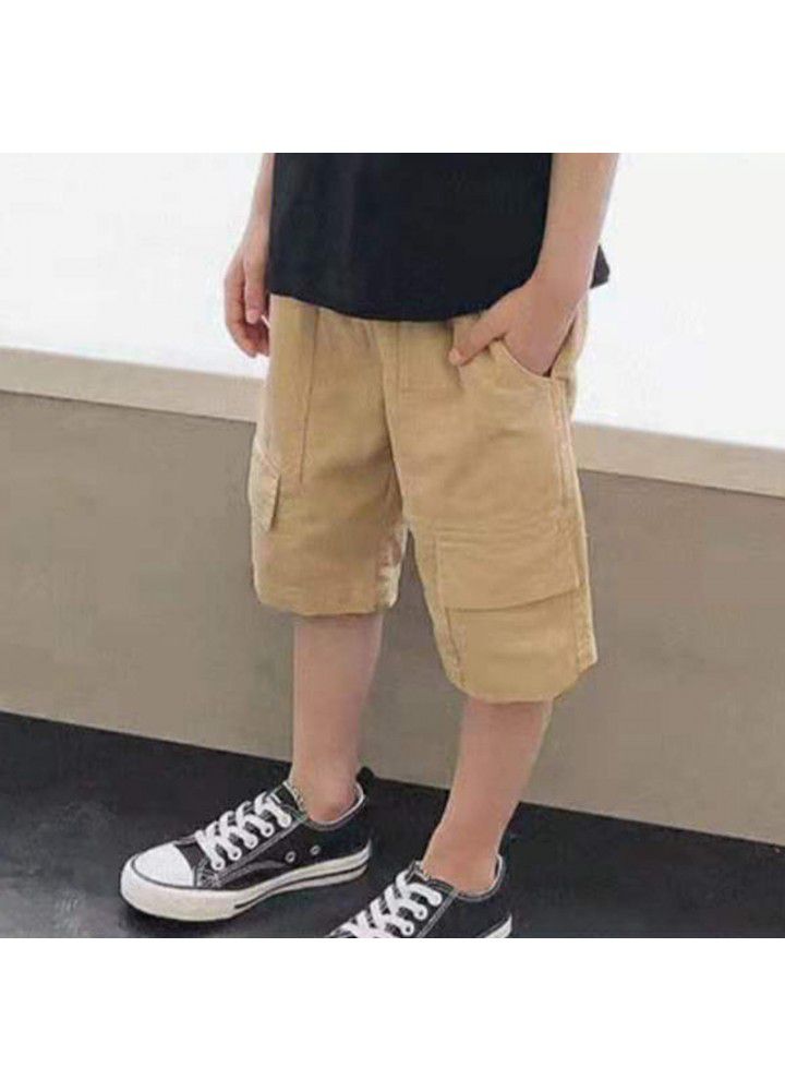 2021 new casual pants for boys and middle school girls 