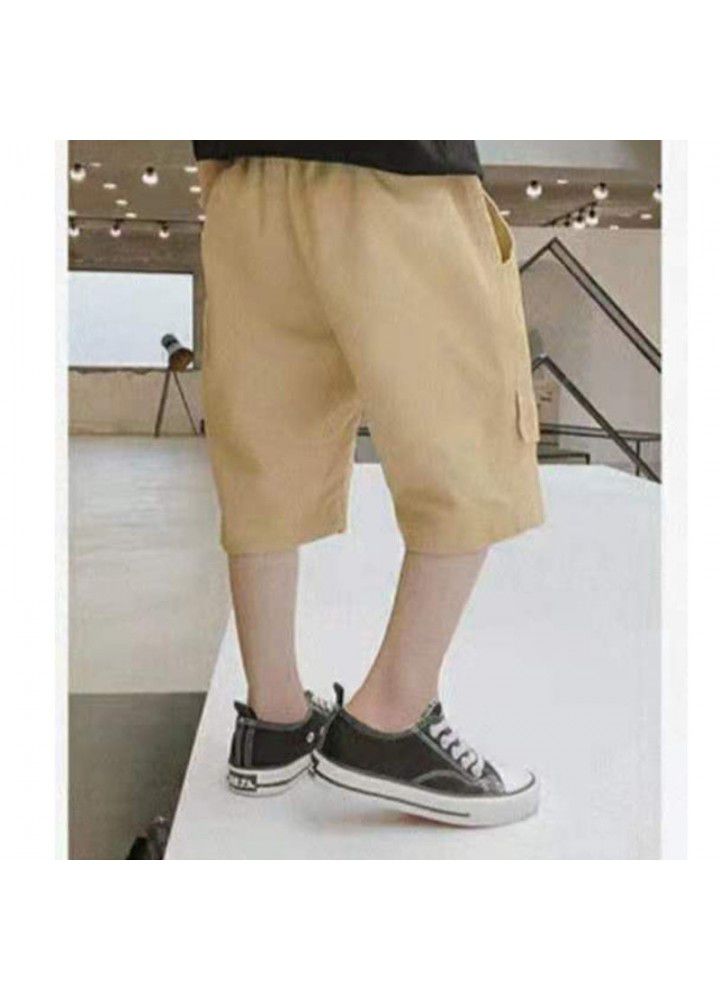 2021 new casual pants for boys and middle school girls 