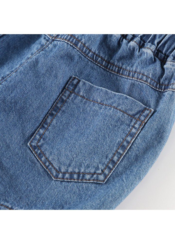 Amila children's wear boys' Summer Shorts casual foreign style children's jeans 