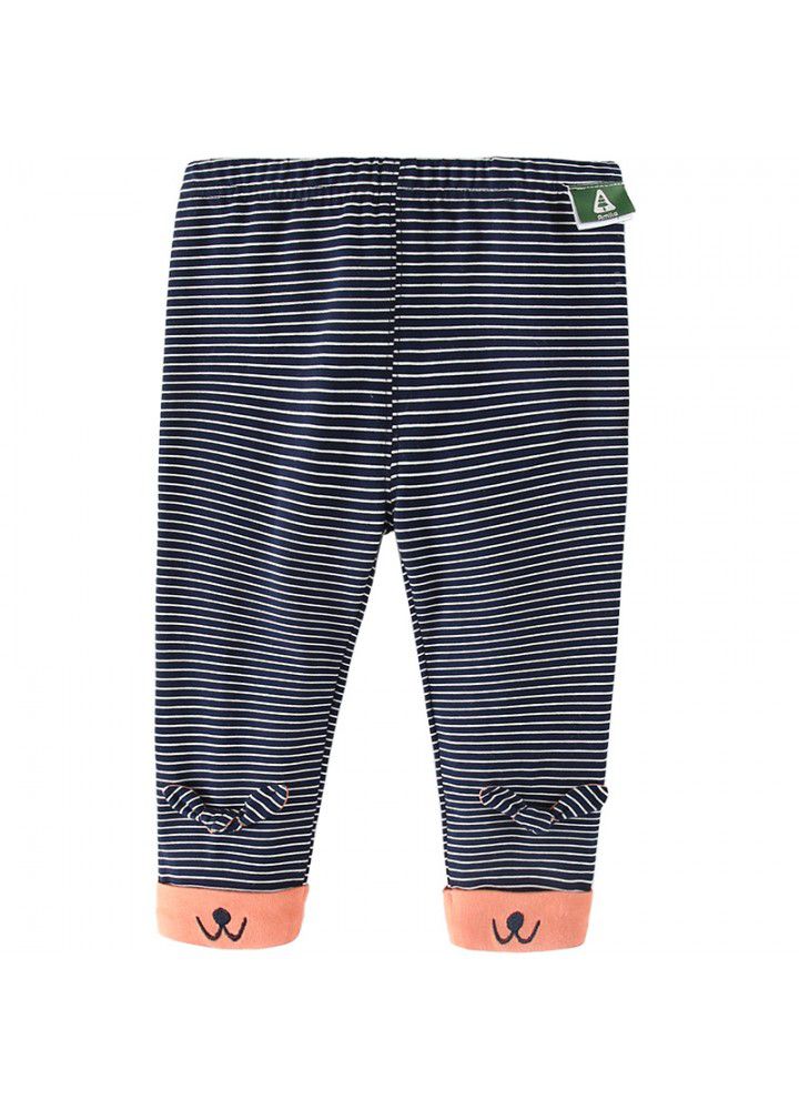 Amila Amila children's wear baby striped Leggings 