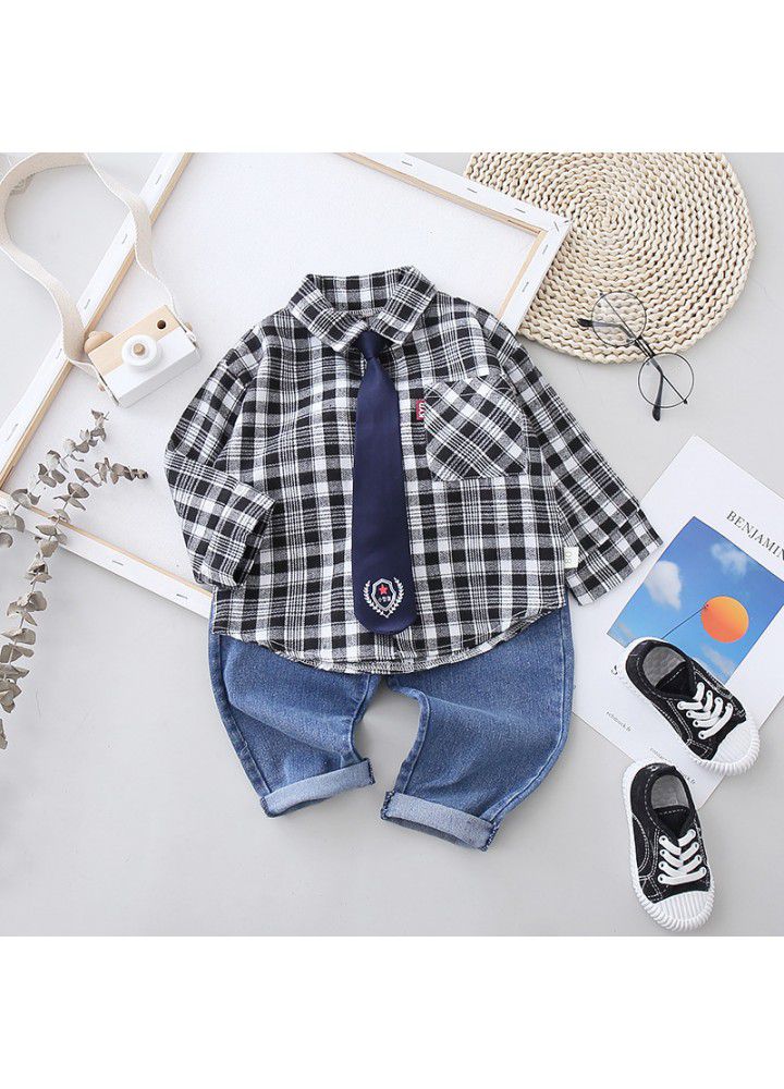 Children's wear boys' spring wear suit