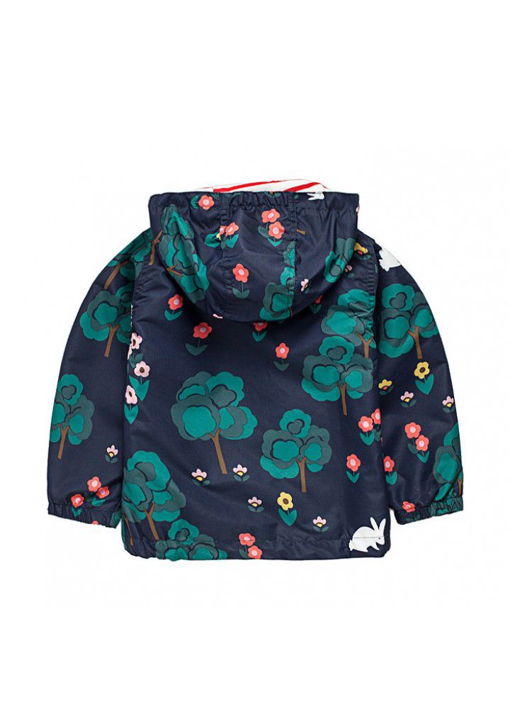Children's Parka Jacket waterproof windproof fleece lining boys' and girls' autumn and winter clothes