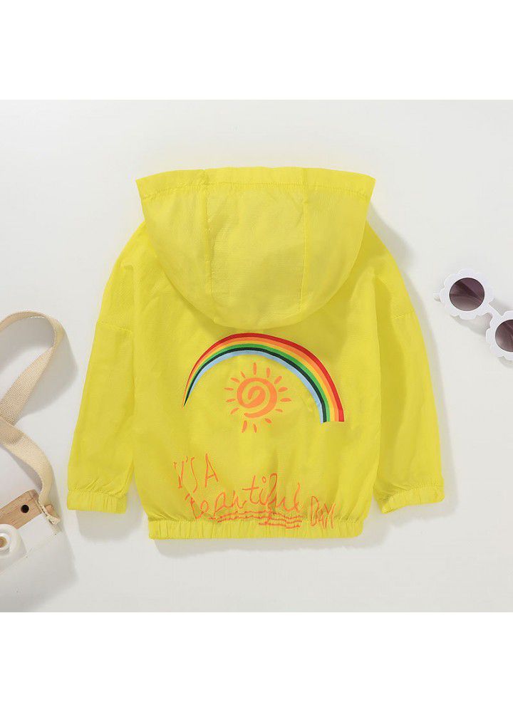 2021 new summer zipper coat for infants and young children