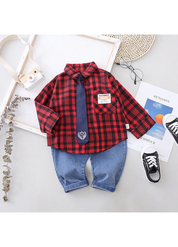 Children's wear boys' spring wear suit