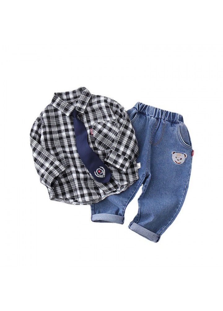 Children's wear boys' spring wear suit